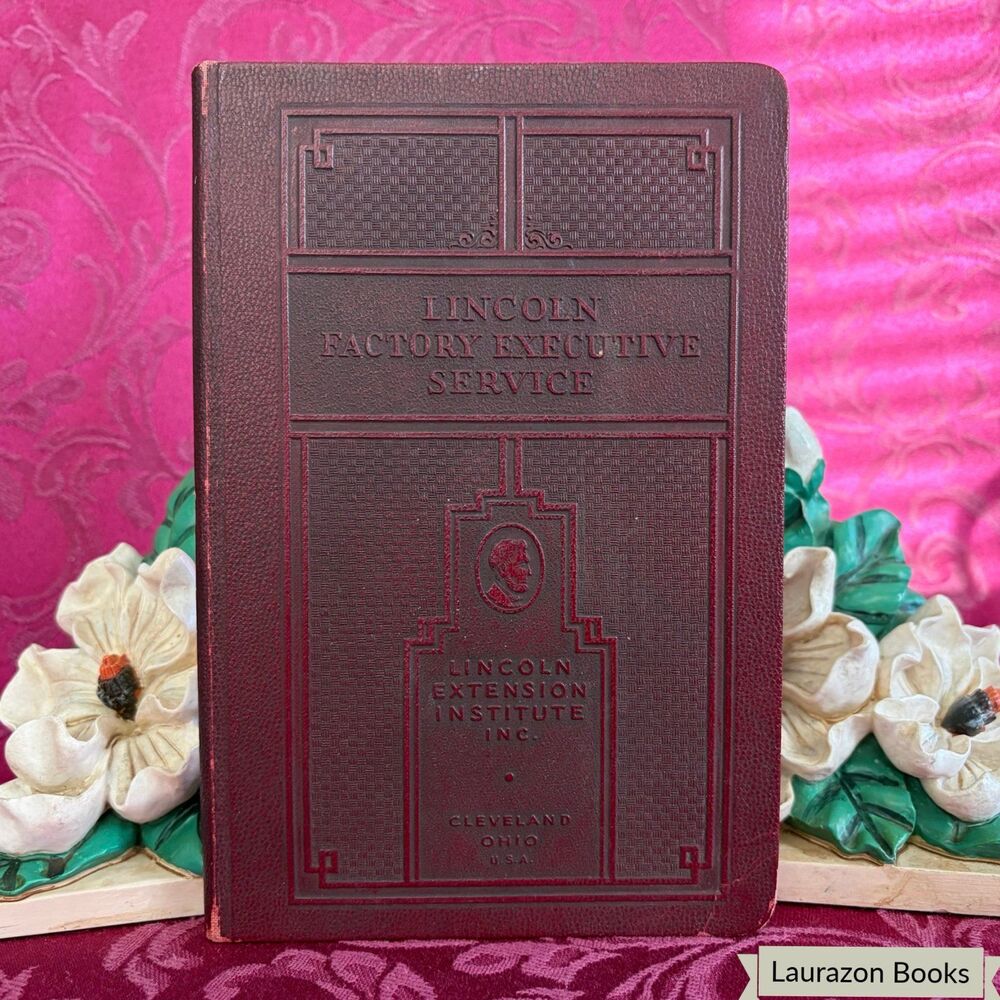 1939 Lincoln Factory Executive Service: The Foreman,His Personality, First Print